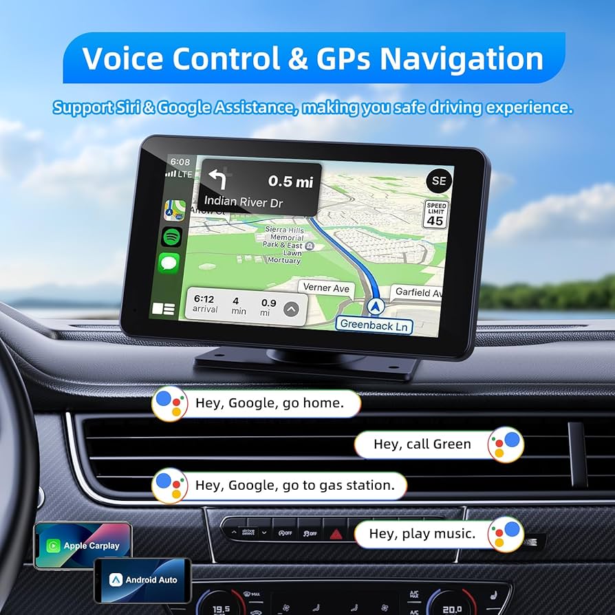 Amazon.com: VUKARUAL Wireless Apple Carplay and Android Auto